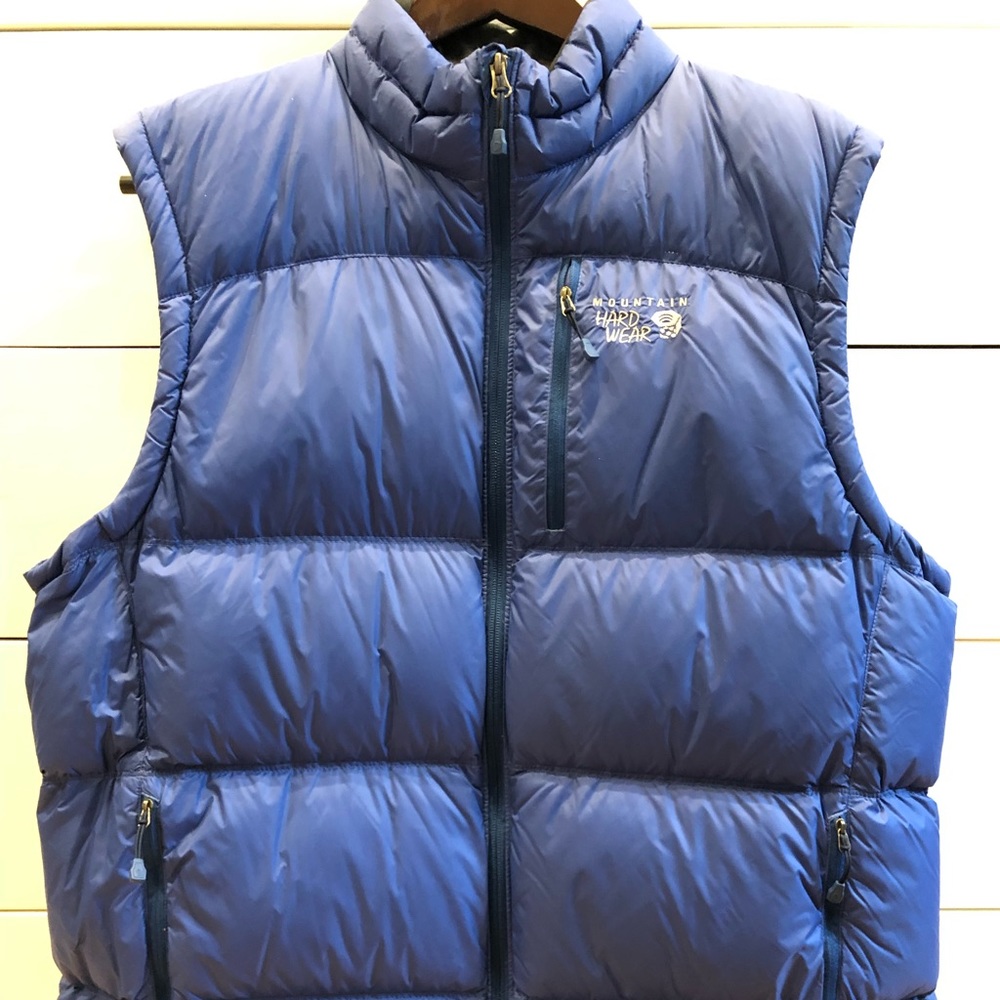 Mountain Hardware men’s XL puffer vest blue